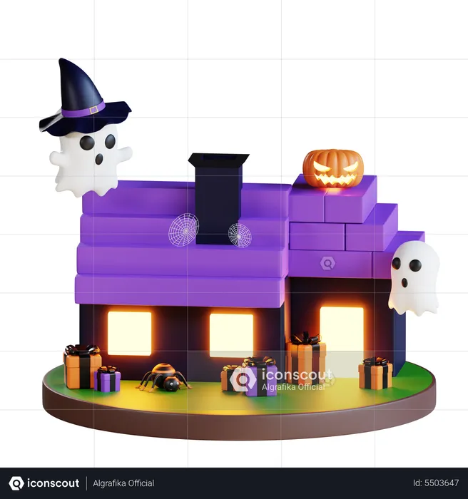 Halloween  3D Illustration