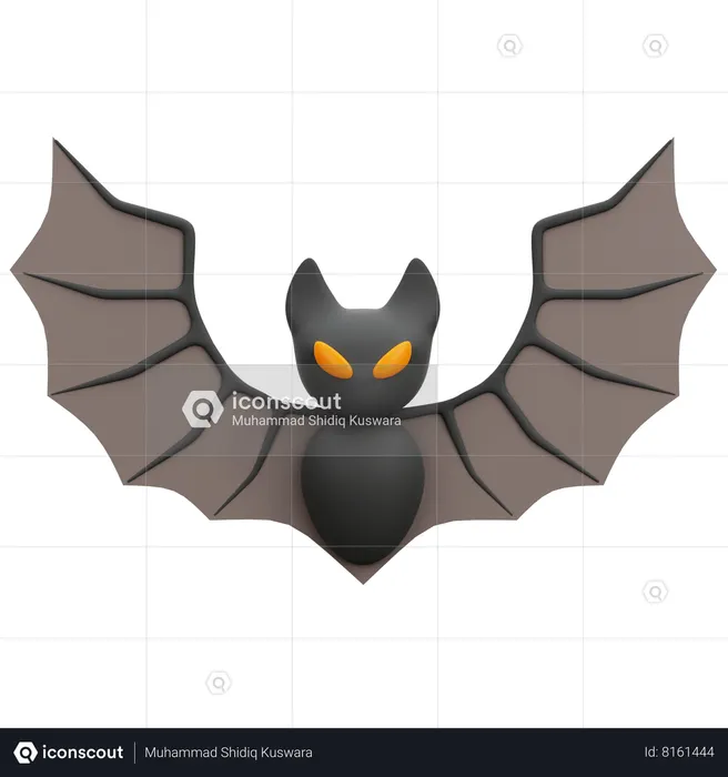 Ícones de halloween bat em SVG, PNG, AI para baixar.