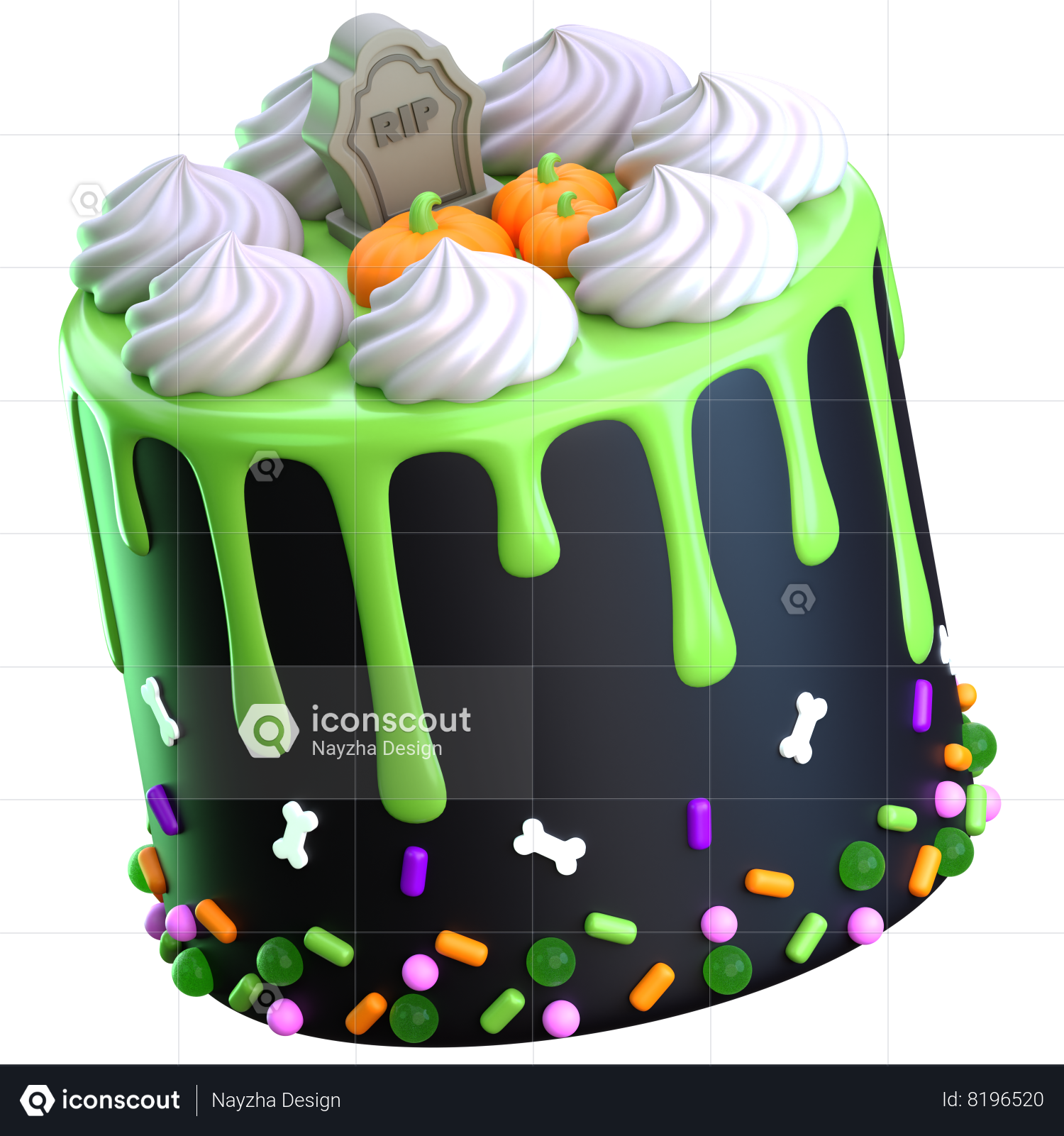Birthday Cake Free 3D Models obj - .obj download - Free3D