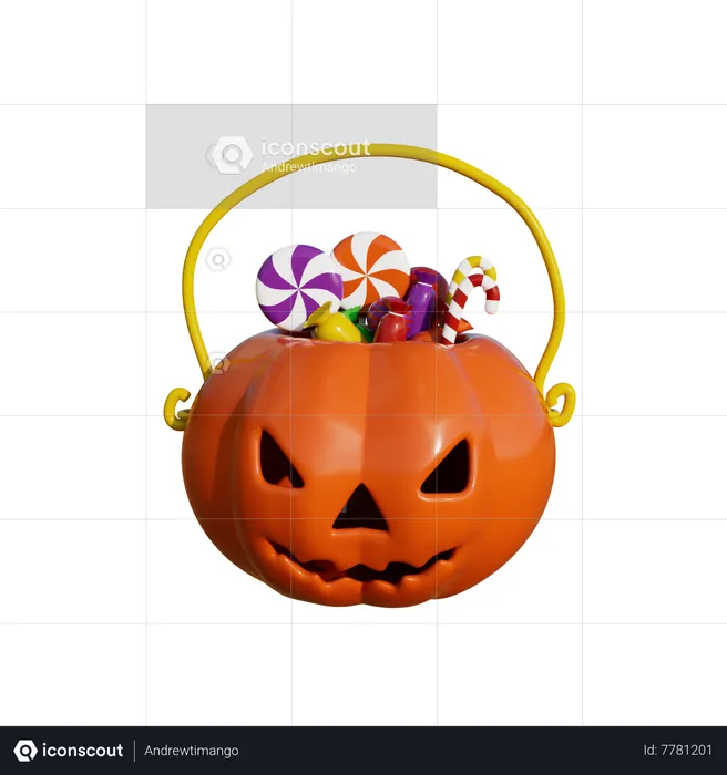 Halloween Cake  3D Icon