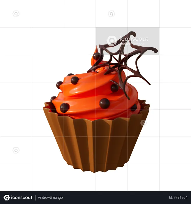 Halloween Cake  3D Icon