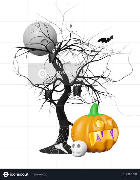 Halloween Celebration  3D Icon