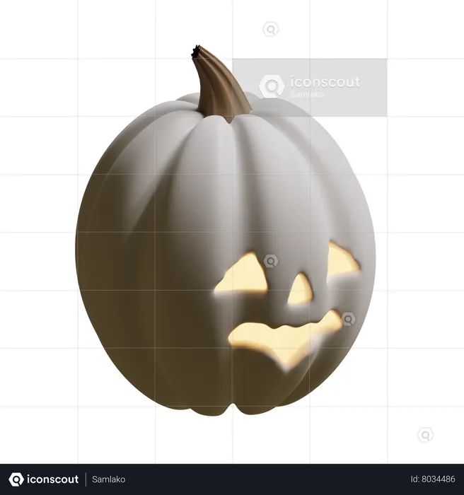 Citrouille d'Halloween  3D Icon