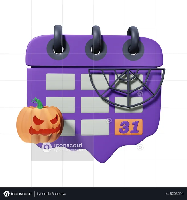 Halloween Day  3D Icon