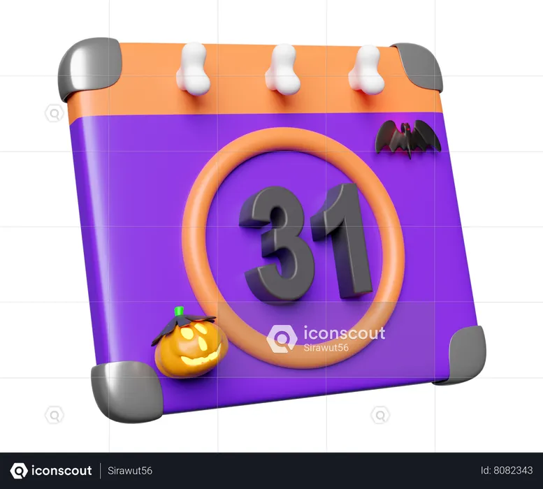 Halloween Day  3D Icon