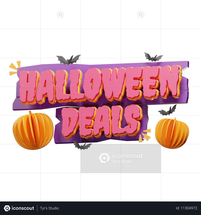 Halloween-Deals  3D Icon