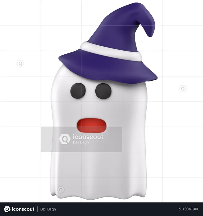Halloween Ghost  3D Icon