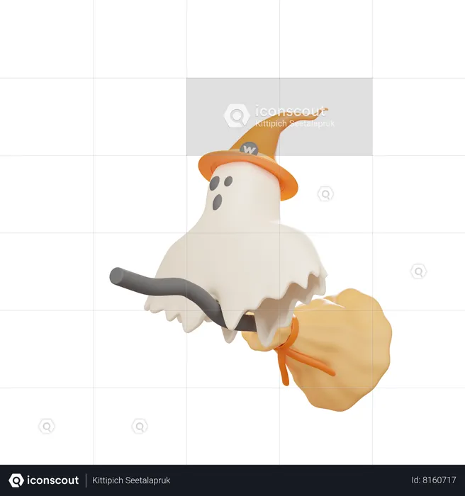 Halloween Ghost  3D Icon