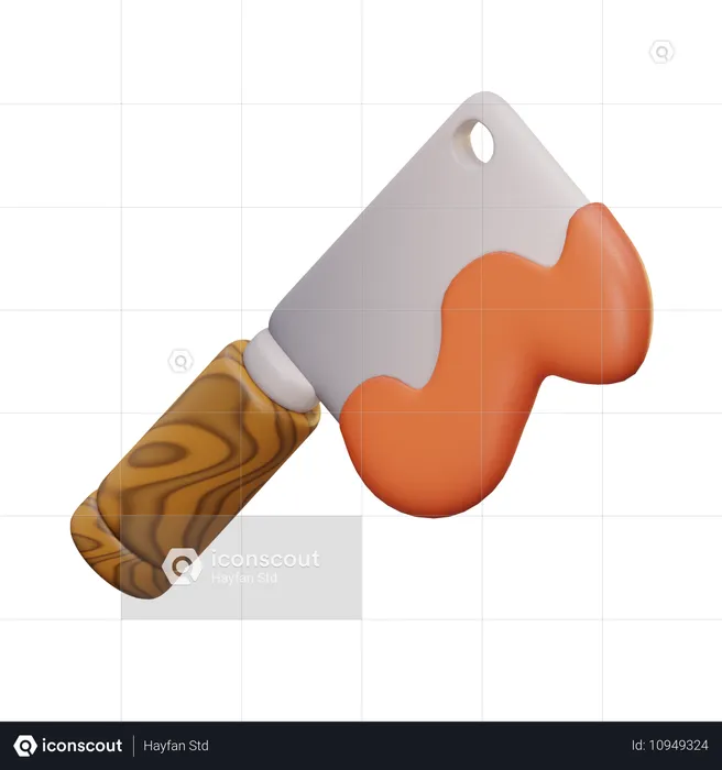 Halloween Knife  3D Icon