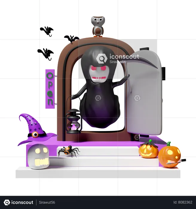 Halloween Party  3D Icon