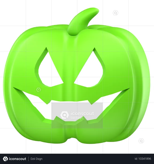 Halloween Pumpkin  3D Icon