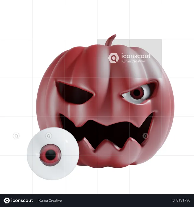 The PNG 3d Images, Halloween 3d White Ghost Scary Face Png Right View,  Halloween, 3d, White PNG Image For Free Download