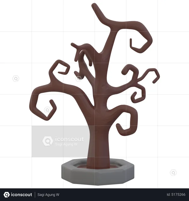 Halloween Tree  3D Icon