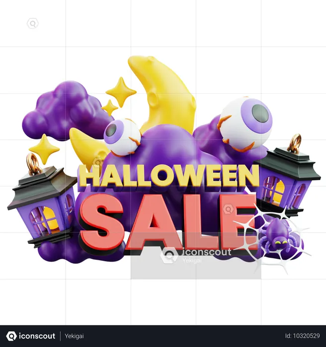 Halloween-Angebot  3D Icon