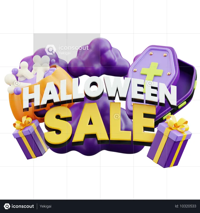 Halloween-Angebot  3D Icon