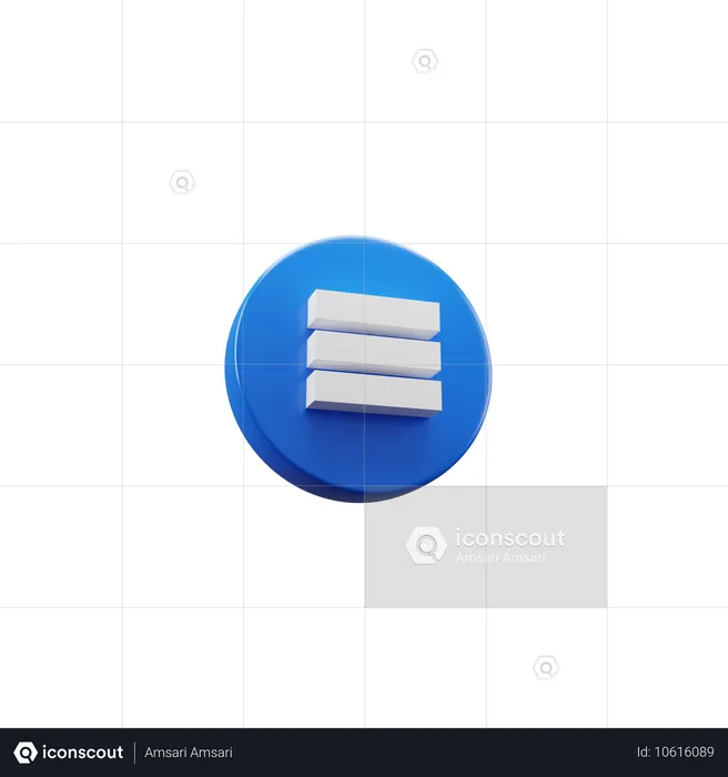 Hamburger  3D Icon