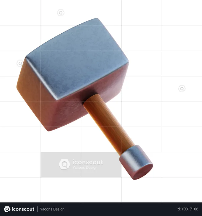 Hammer  3D Icon