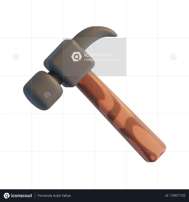 Hammer  3D Icon