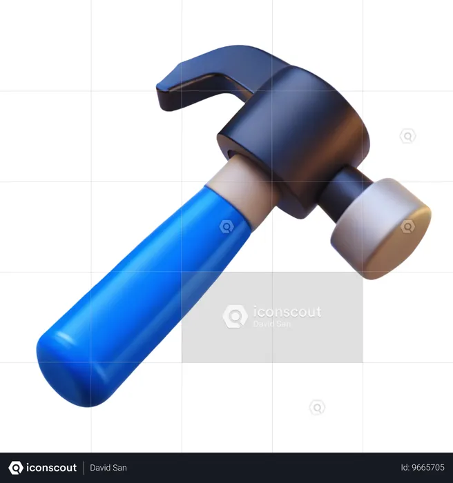 Hammer  3D Icon