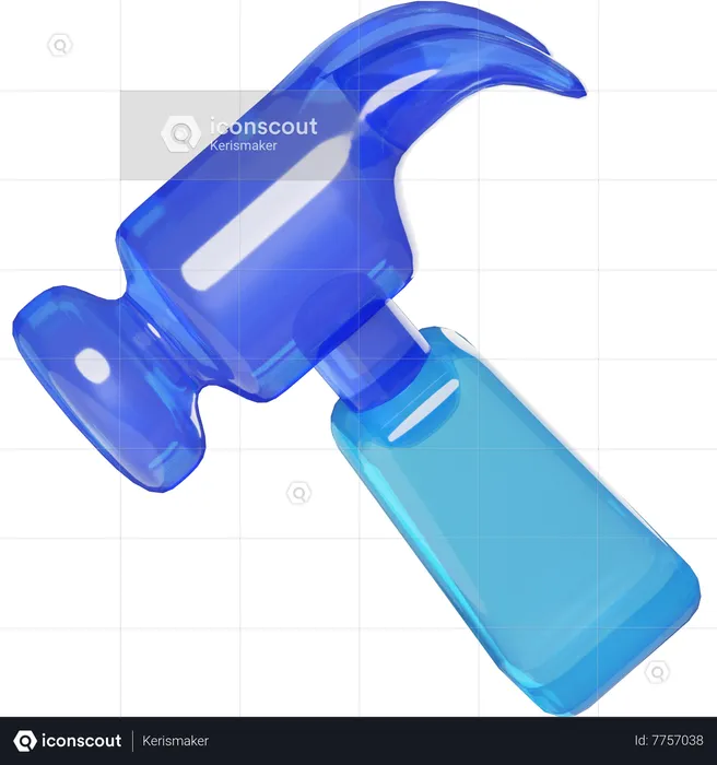 Hammer  3D Icon