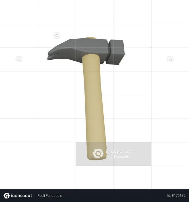 Hammer  3D Icon