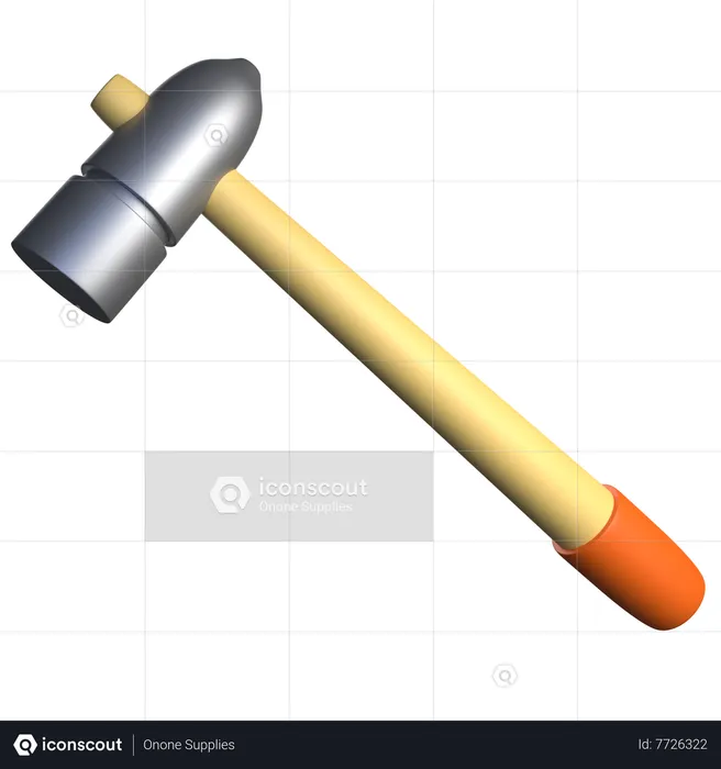 Hammer  3D Icon