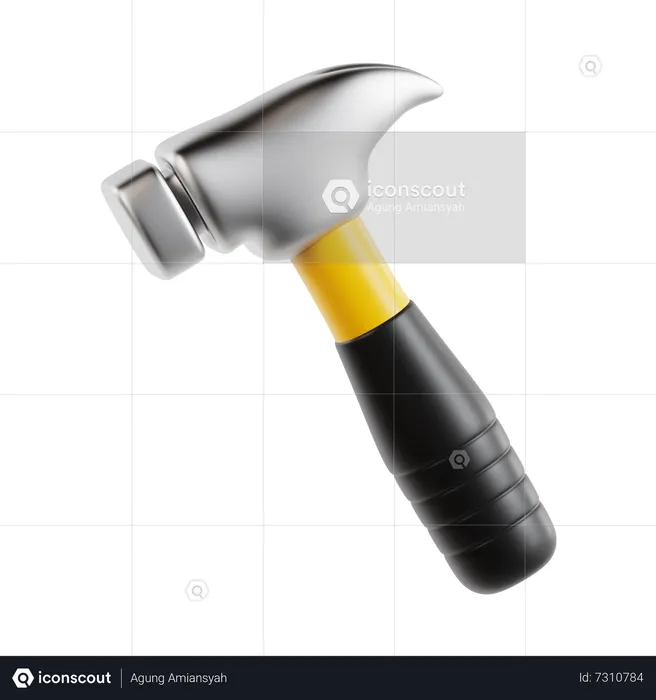 Hammer  3D Icon