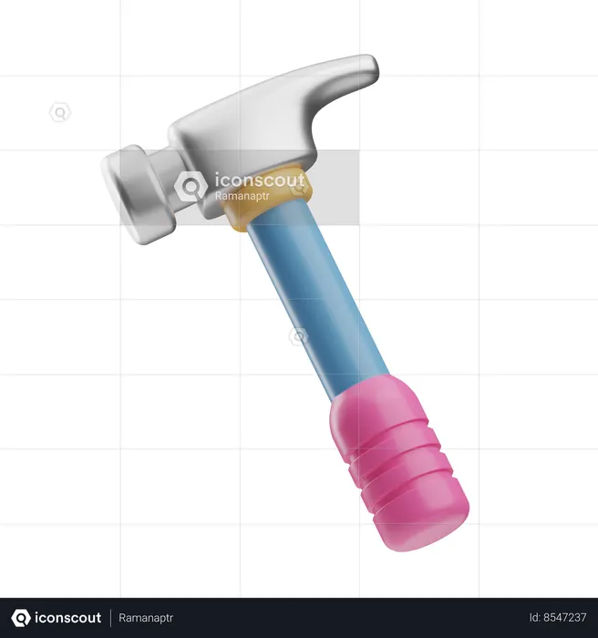 Hammer  3D Icon