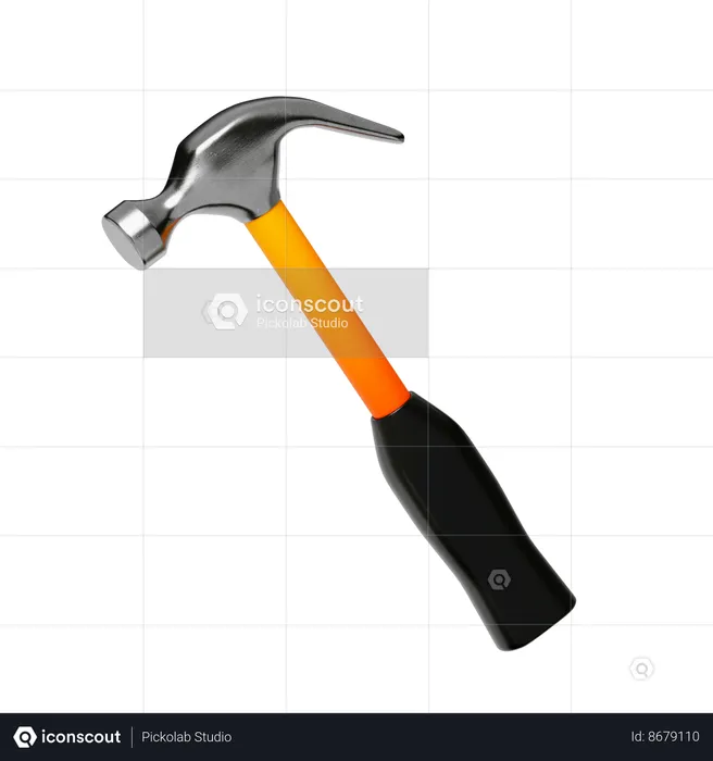 Hammer  3D Icon