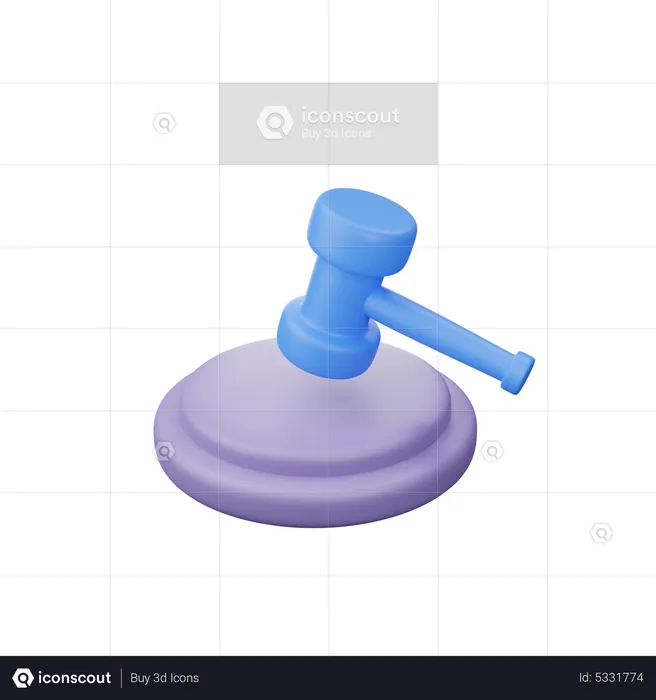 Hammer  3D Icon