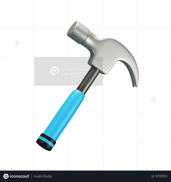 Hammer  3D Icon