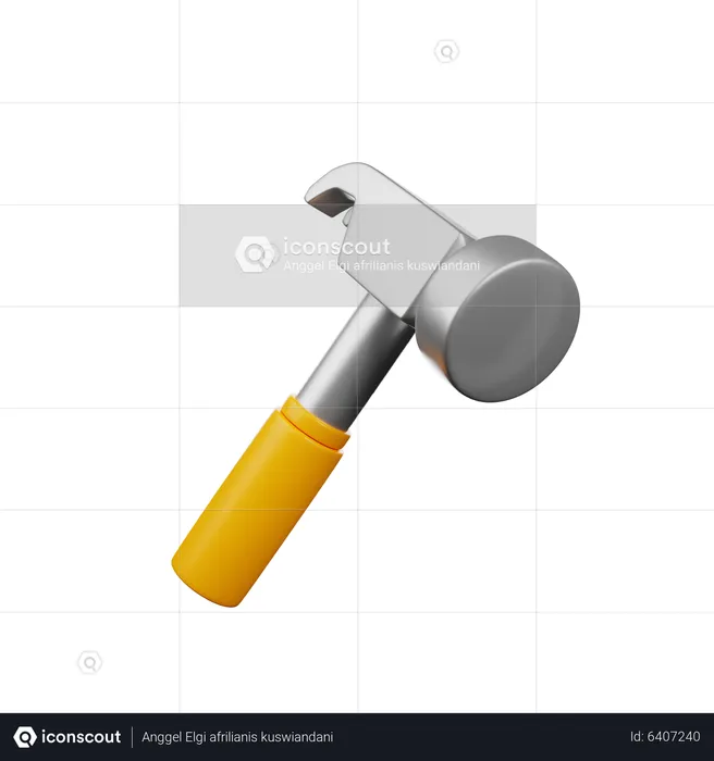 Hammer  3D Icon