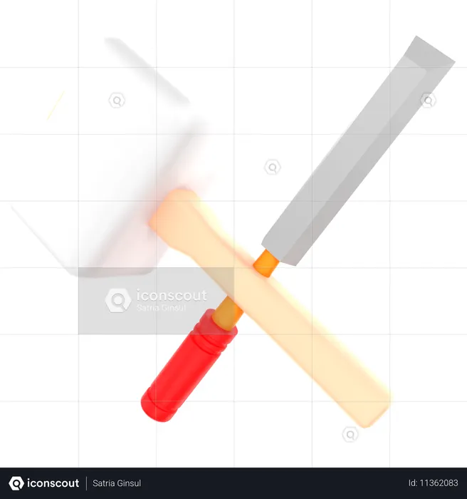 Hammer  3D Icon