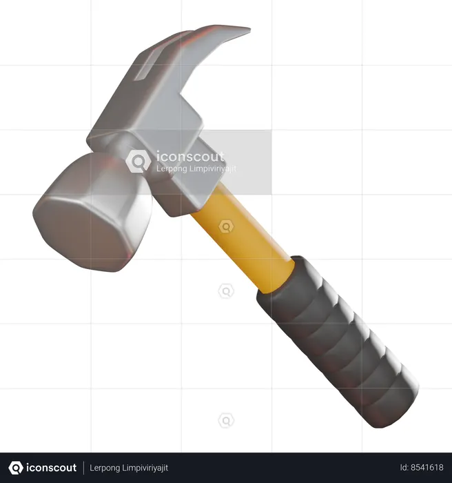 Hammer  3D Icon