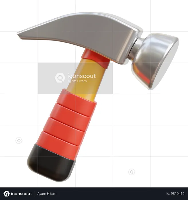 Hammer  3D Icon