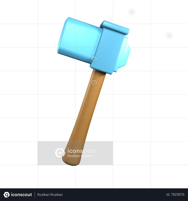 Hammer  3D Icon