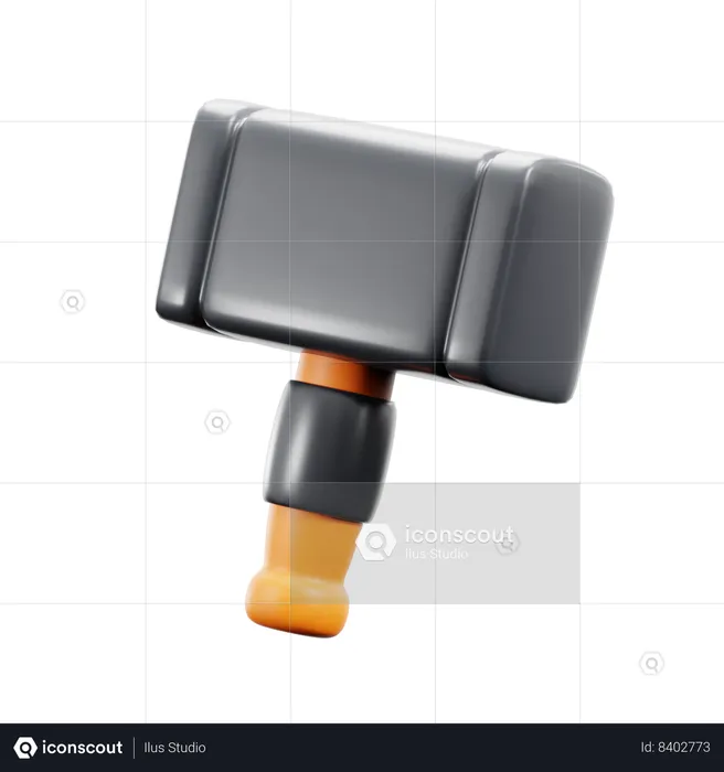 Hammer  3D Icon