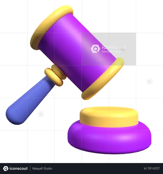 Hammer  3D Icon