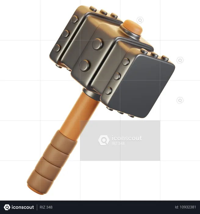 Hammer  3D Icon