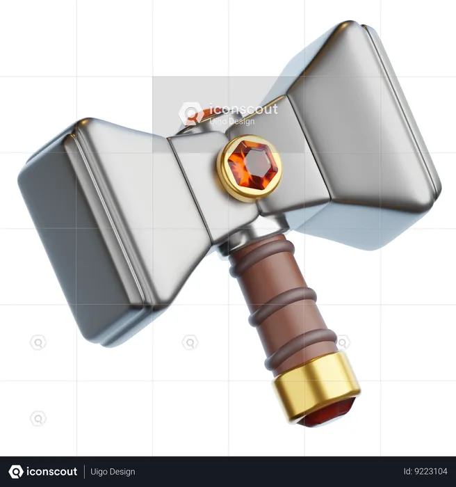 Hammer  3D Icon