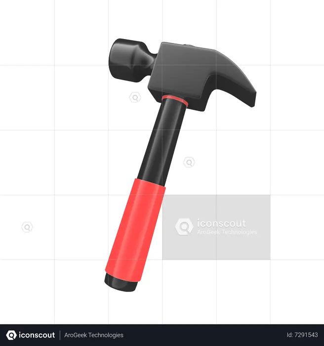 Hammer  3D Icon