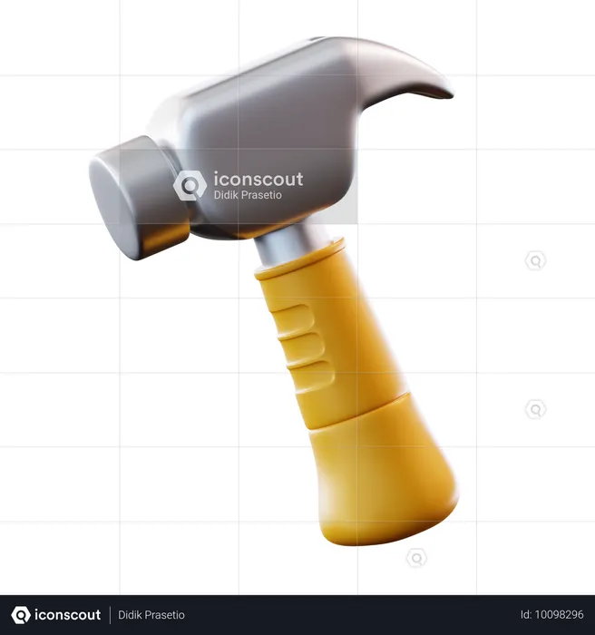 Hammer  3D Icon