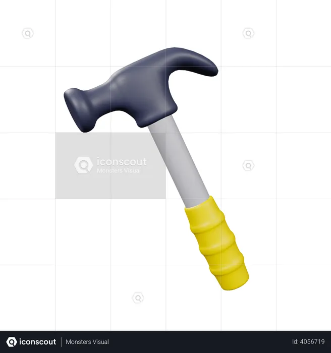 Hammer  3D Illustration