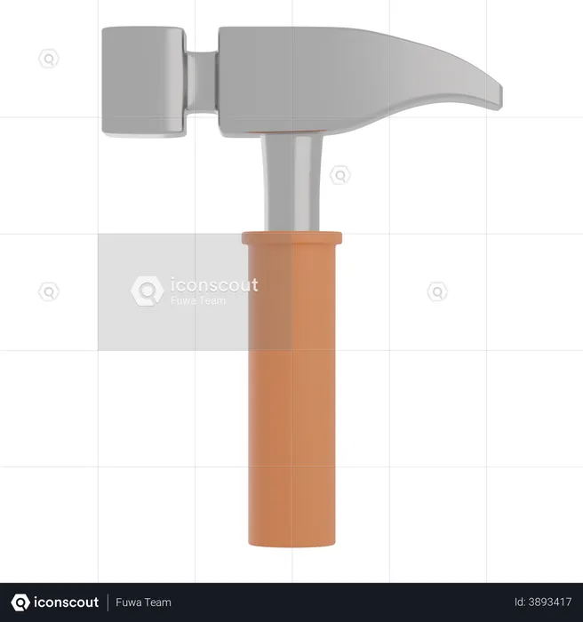 Hammer  3D Illustration