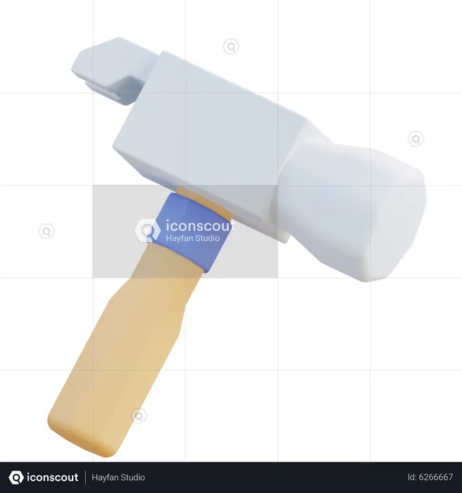 Hammer  3D Icon