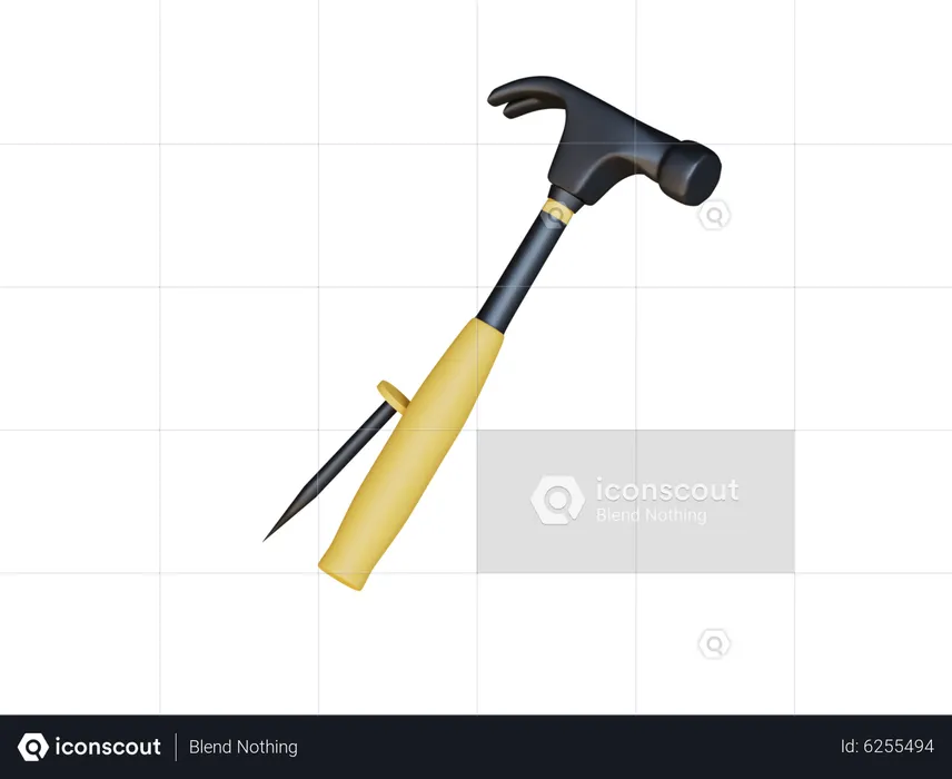 Hammer  3D Icon