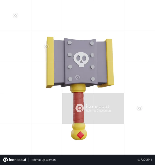 Hammer  3D Icon