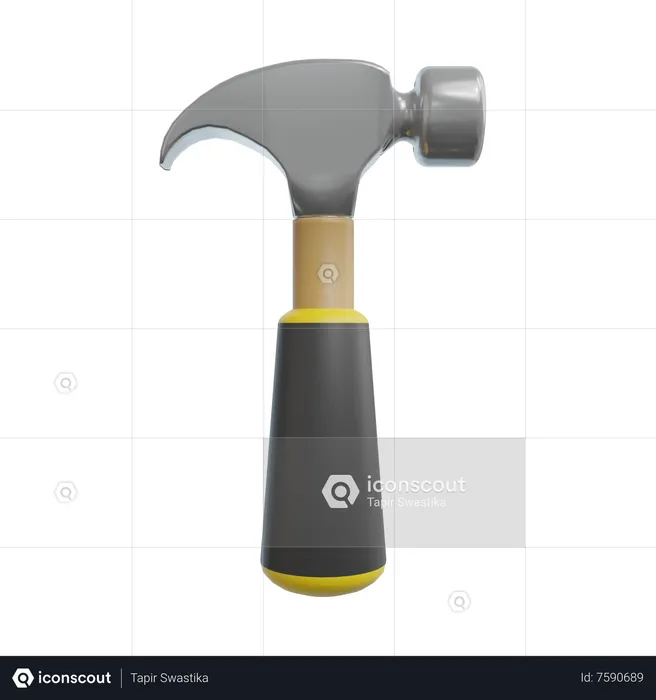 Hammer  3D Icon