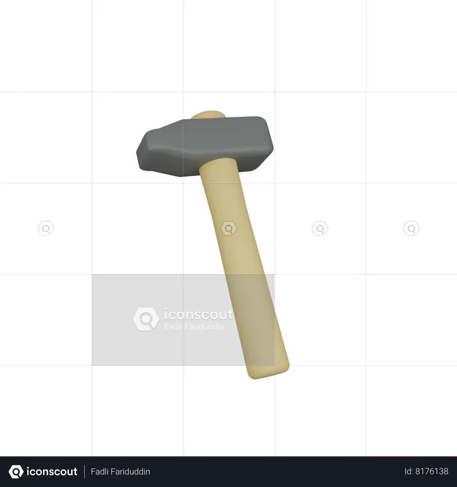 Hammer  3D Icon