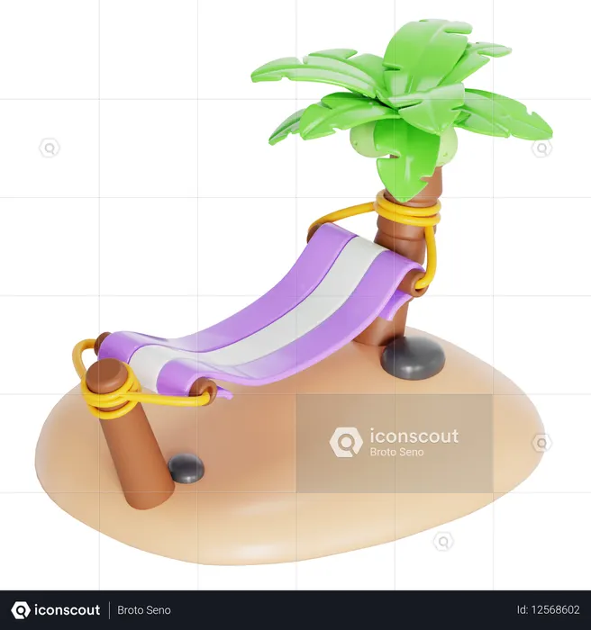 Hammock  3D Icon